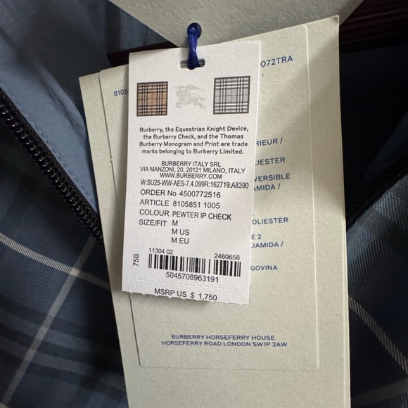 Cropped Reversible Check Jacket - Picture 7 of 16